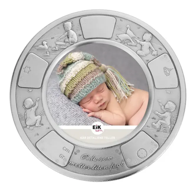 Hovedbilde Du som metter liten fugl dåpsramme