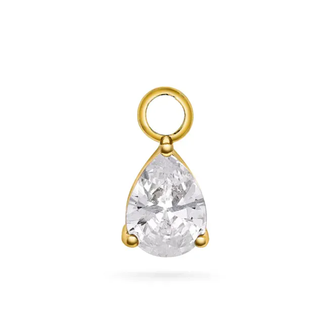 Hovedbilde Bling Bling charm i 925 forgylt sølv