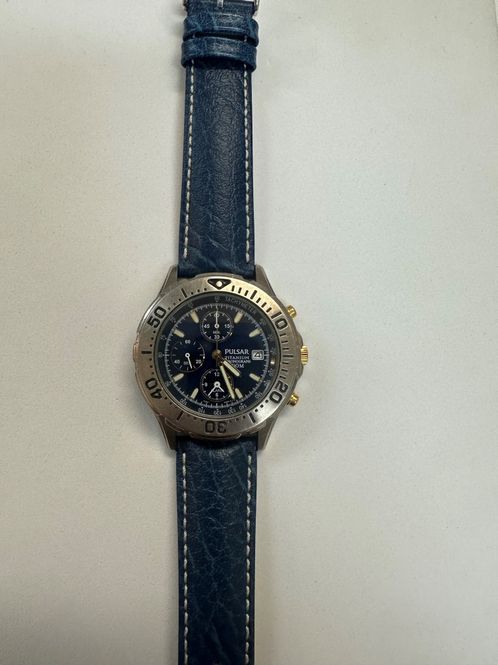 Hovedbilde Vintage Pulser titan chronograf