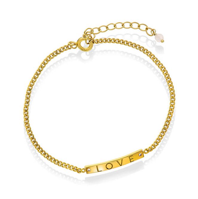 Hovedbilde Believe in Love armbånd med rosenkvarts