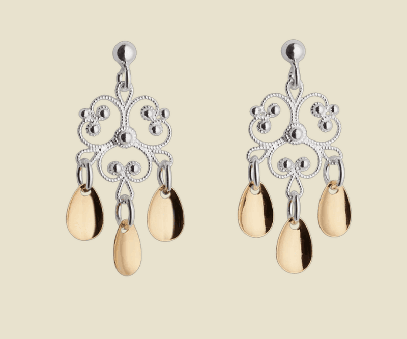 Øyrepynt, kvit Store 